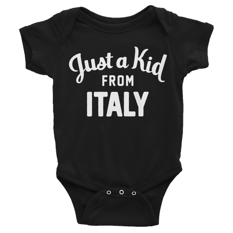 Italy Onesie | Just a Kid from Italy