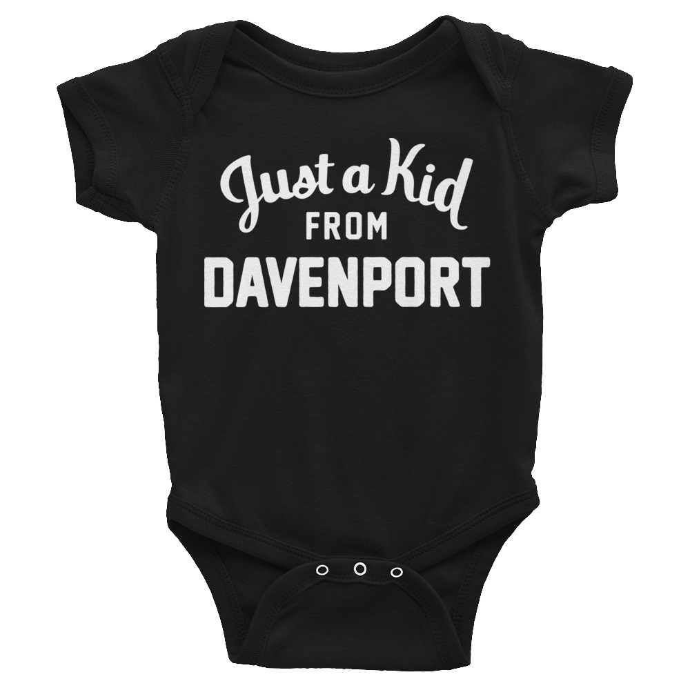 Davenport Onesie | Just a Kid from Davenport