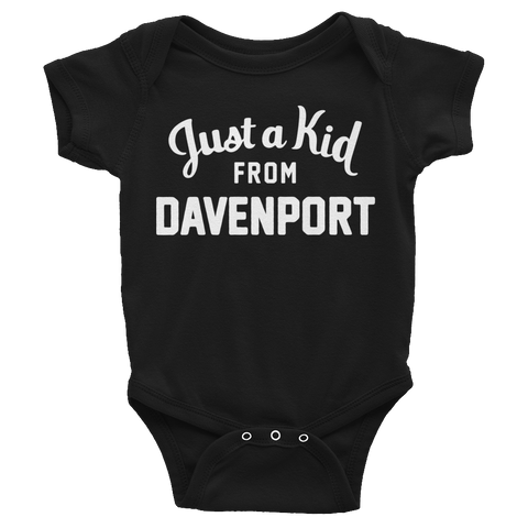 Davenport Onesie | Just a Kid from Davenport