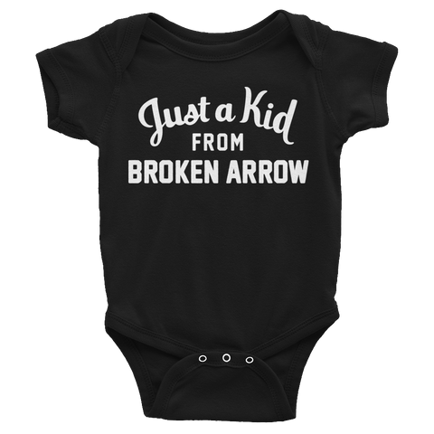 Broken Arrow Onesie | Just a Kid from Broken Arrow