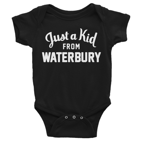 Waterbury Onesie | Just a Kid from Waterbury