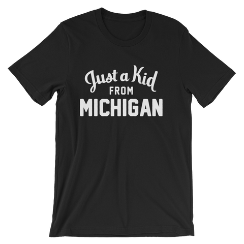 Michigan T-Shirt | Just a Kid from Michigan