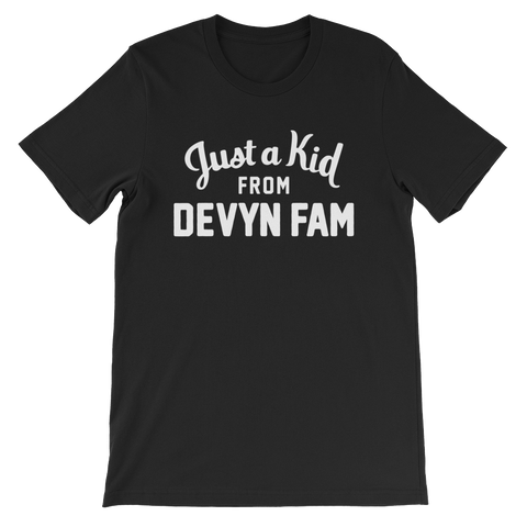 Devyn Fam T-Shirt | Just a Kid from Devyn Fam