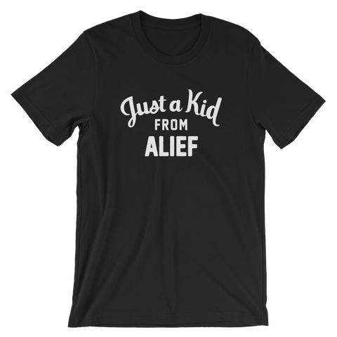 Alief T-Shirt | Just a Kid from Alief