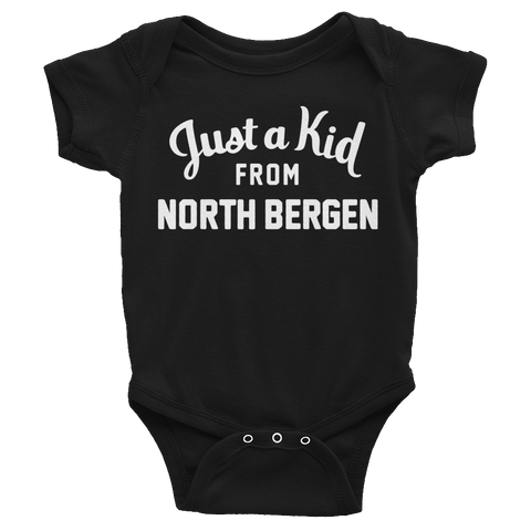 North Bergen Onesie | Just a Kid from North Bergen 