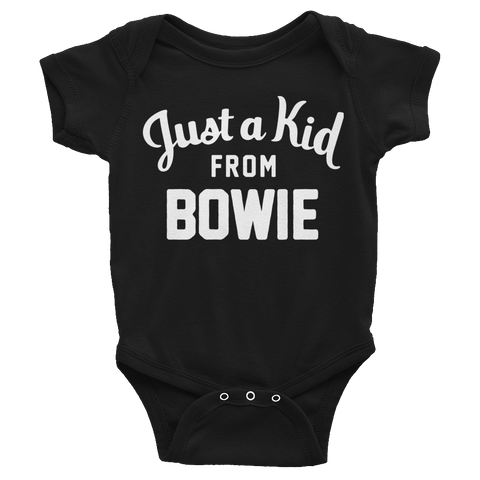 Bowie Onesie | Just a Kid from Bowie