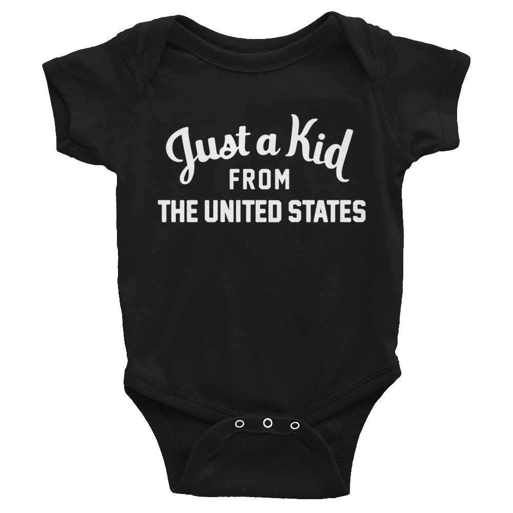 The United States Onesie | Just a Kid from The United States