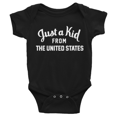 The United States Onesie | Just a Kid from The United States
