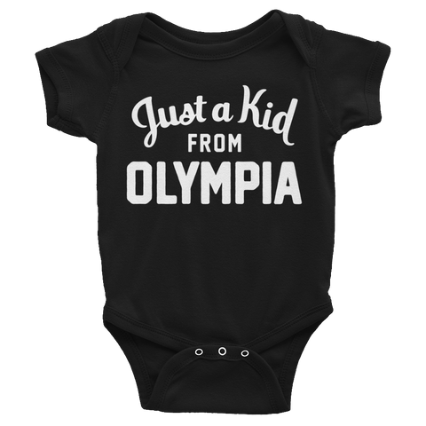 Olympia Onesie | Just a Kid from Olympia