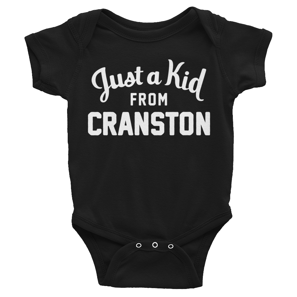 Cranston Onesie | Just a Kid from Cranston