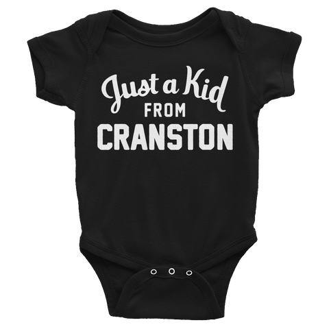 Cranston Onesie | Just a Kid from Cranston