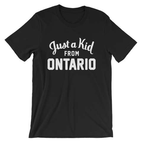 Ontario T-Shirt | Just a Kid from Ontario