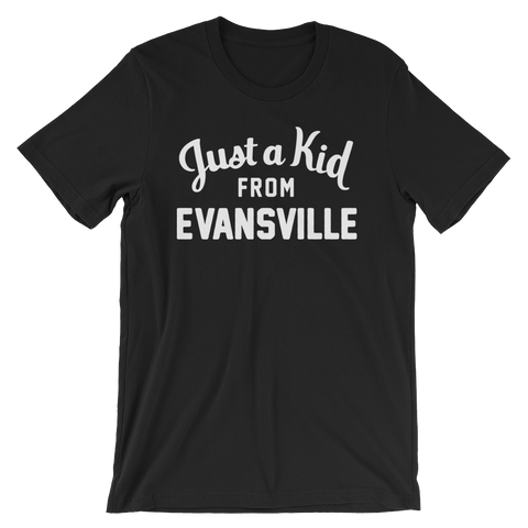 Evansville T-Shirt | Just a Kid from Evansville