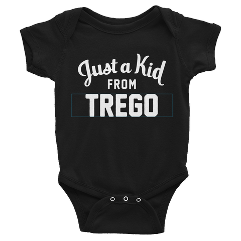 Trego Onesie | Just a Kid from Trego