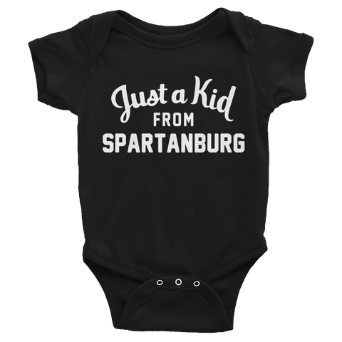 Spartanburg Onesie | Just a Kid from Spartanburg