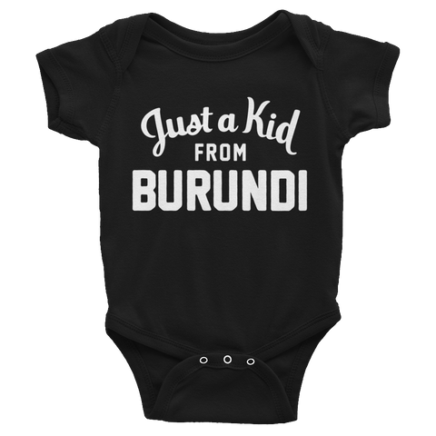 Burundi Onesie | Just a Kid from Burundi