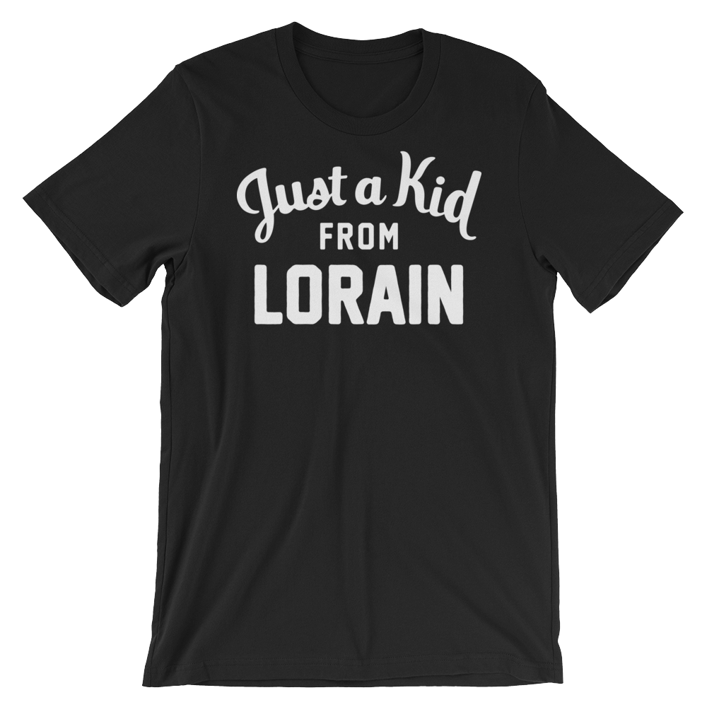 Lorain T-Shirt | Just a Kid from Lorain