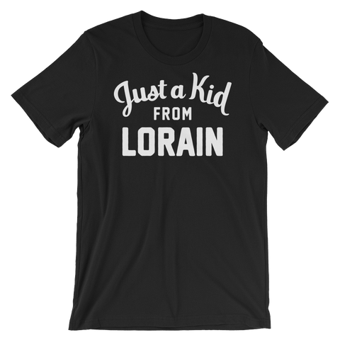 Lorain T-Shirt | Just a Kid from Lorain