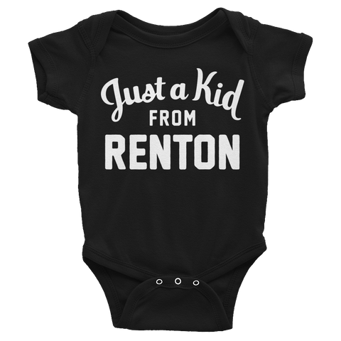 Renton Onesie | Just a Kid from Renton