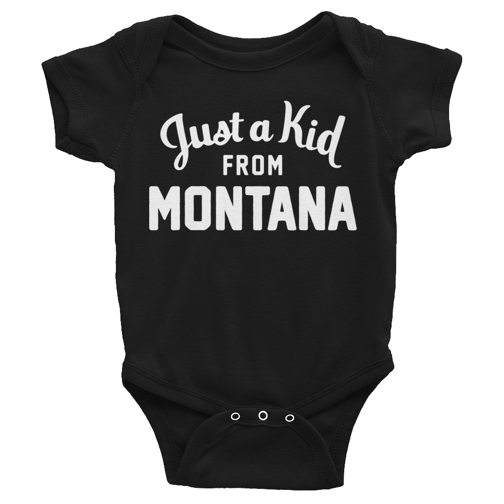 Montana Onesie | Just a Kid from Montana