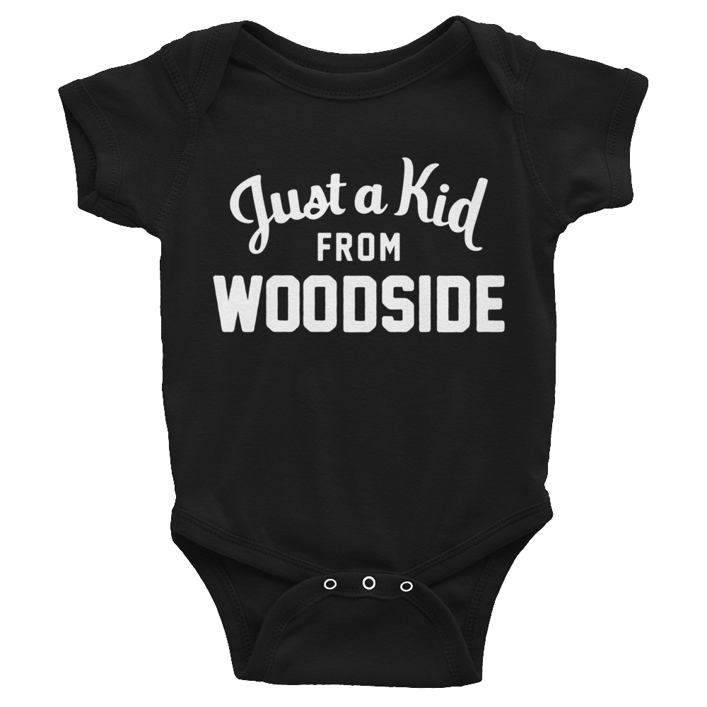 Woodside Onesie | Just a Kid from Woodside