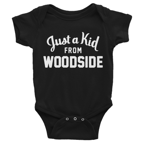 Woodside Onesie | Just a Kid from Woodside