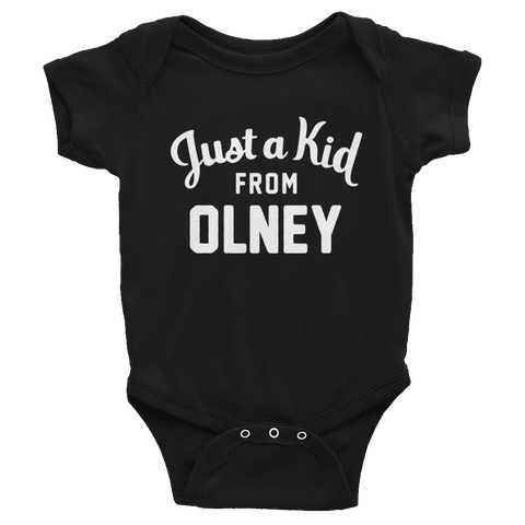 Olney Onesie | Just a Kid from Olney