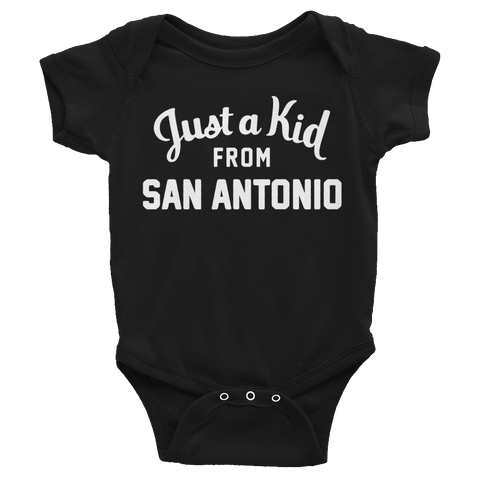 San Antonio Onesie | Just a Kid from San Antonio