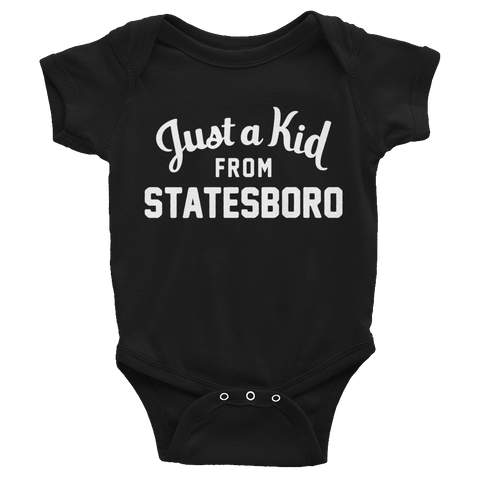 Statesboro Onesie | Just a Kid from Statesboro