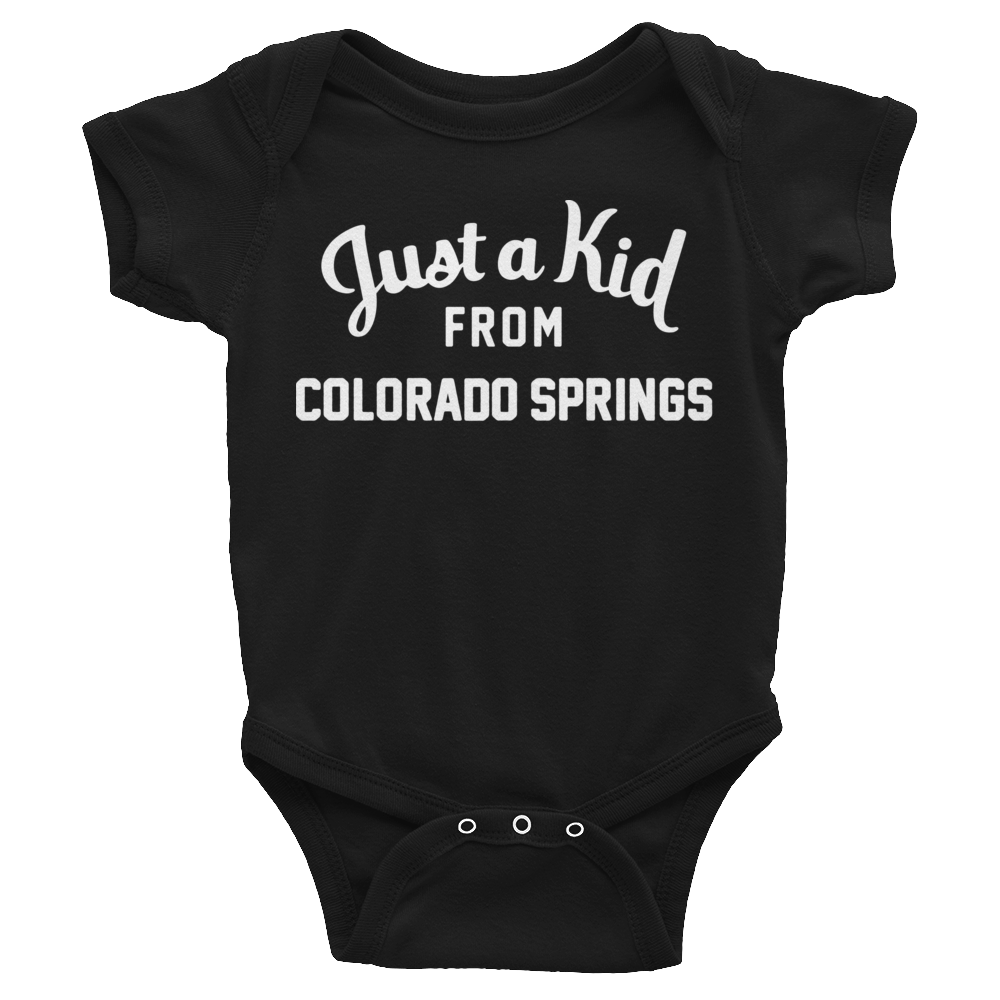Colorado Springs Onesie | Just a Kid from Colorado Springs