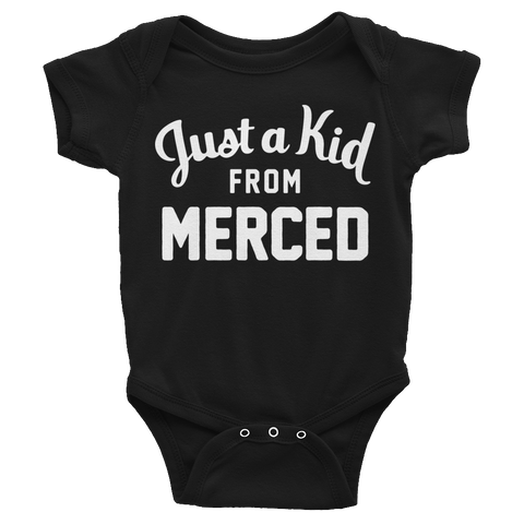 Merced Onesie | Just a Kid from Merced