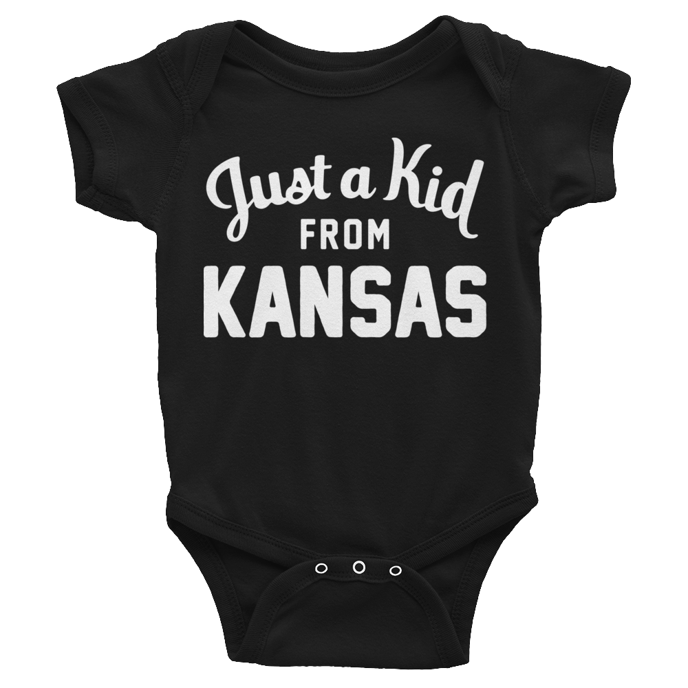 Kansas Onesie | Just a Kid from Kansas