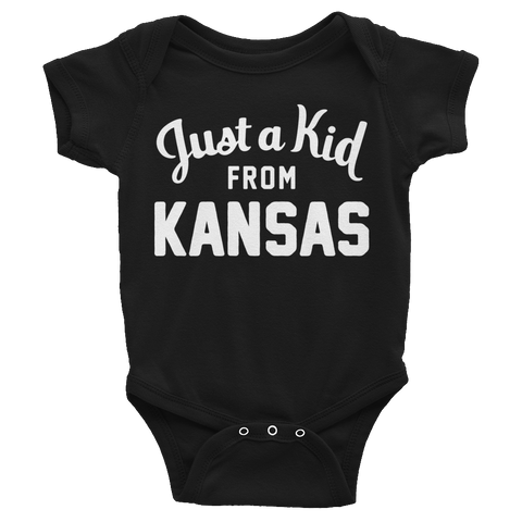 Kansas Onesie | Just a Kid from Kansas