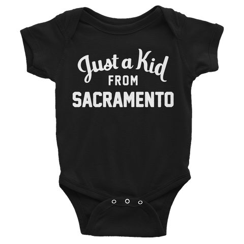 Sacramento Onesie | Just a Kid from Sacramento