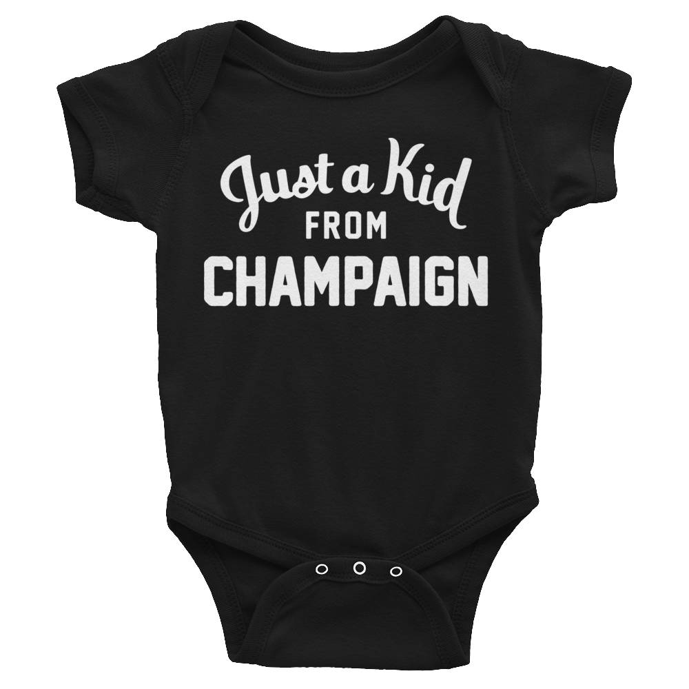Champaign Onesie | Just a Kid from Champaign