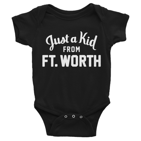 Ft. Worth Onesie | Just a Kid from Ft. Worth