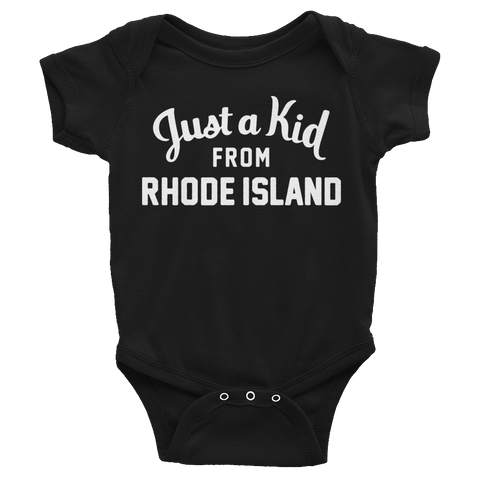 Rhode Island Onesie | Just a Kid from Rhode Island