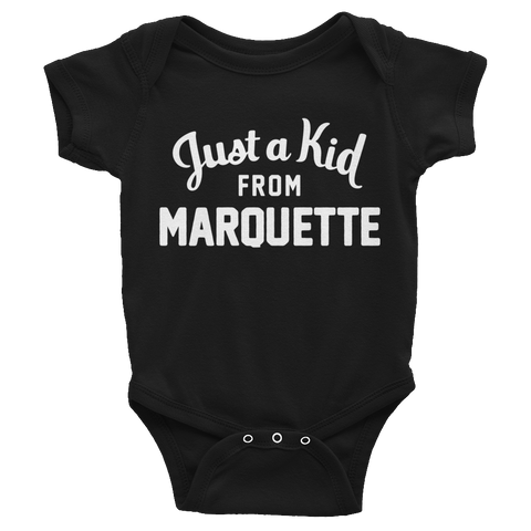 Marquette Onesie | Just a Kid from Marquette