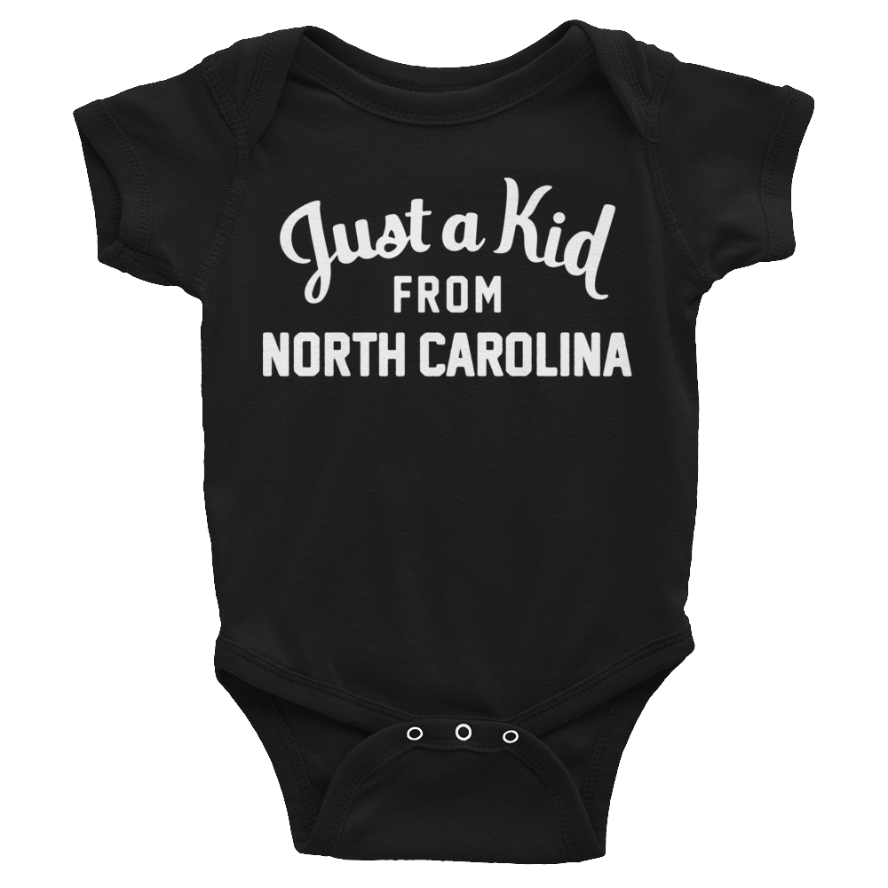 North Carolina Onesie | Just a Kid from North Carolina