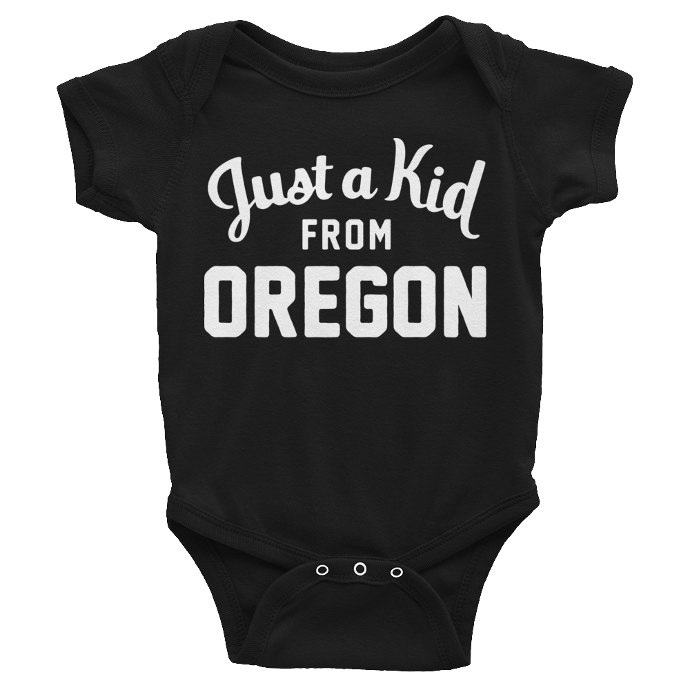 Oregon Onesie | Just a Kid from Oregon