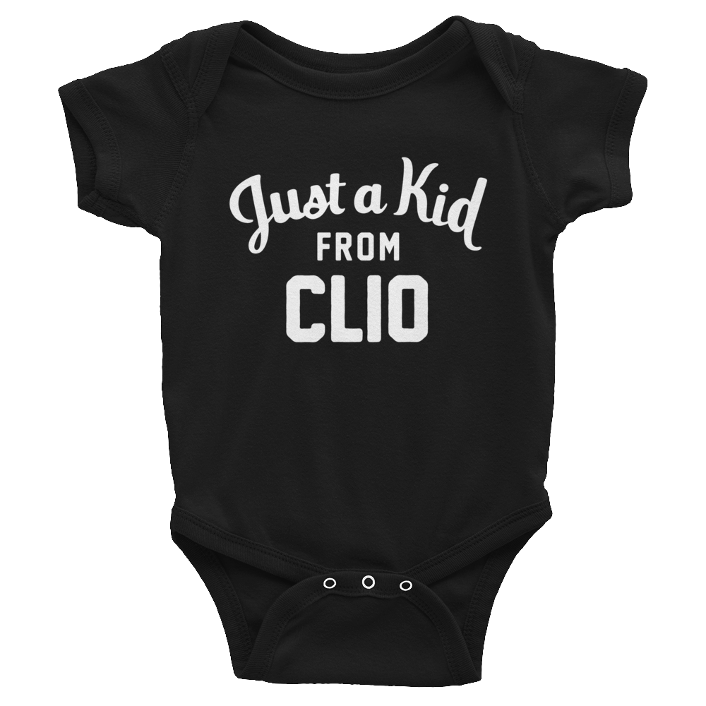 Clio Onesie | Just a Kid from Clio