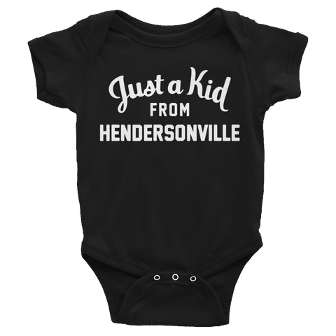 Hendersonville Onesie | Just a Kid from Hendersonville