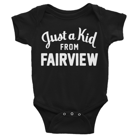 Fairview Onesie | Just a Kid from Fairview