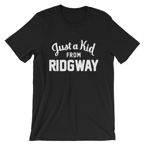 Ridgway T-Shirt | Just a Kid from Ridgway