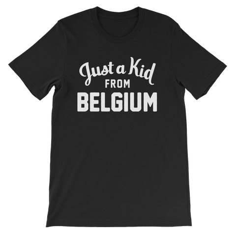Belgium T-Shirt | Just a Kid from Belgium