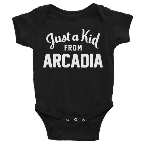 Arcadia Onesie | Just a Kid from Arcadia