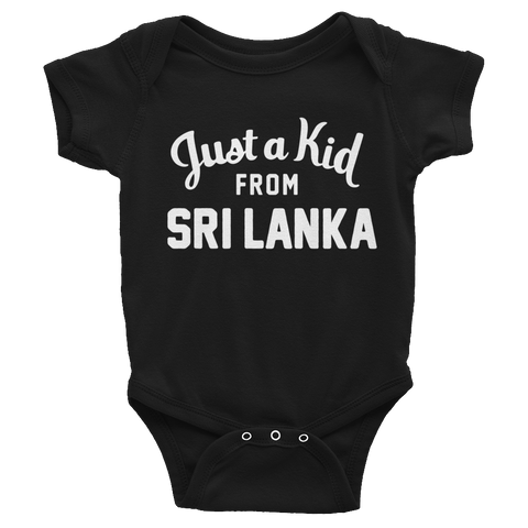 Sri Lanka Onesie | Just a Kid from Sri Lanka