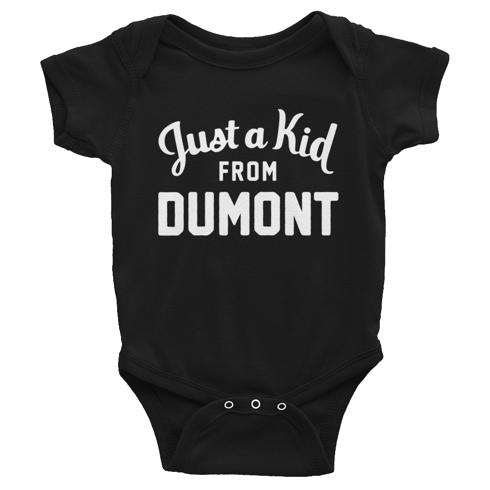 Dumont Onesie | Just a Kid from Dumont