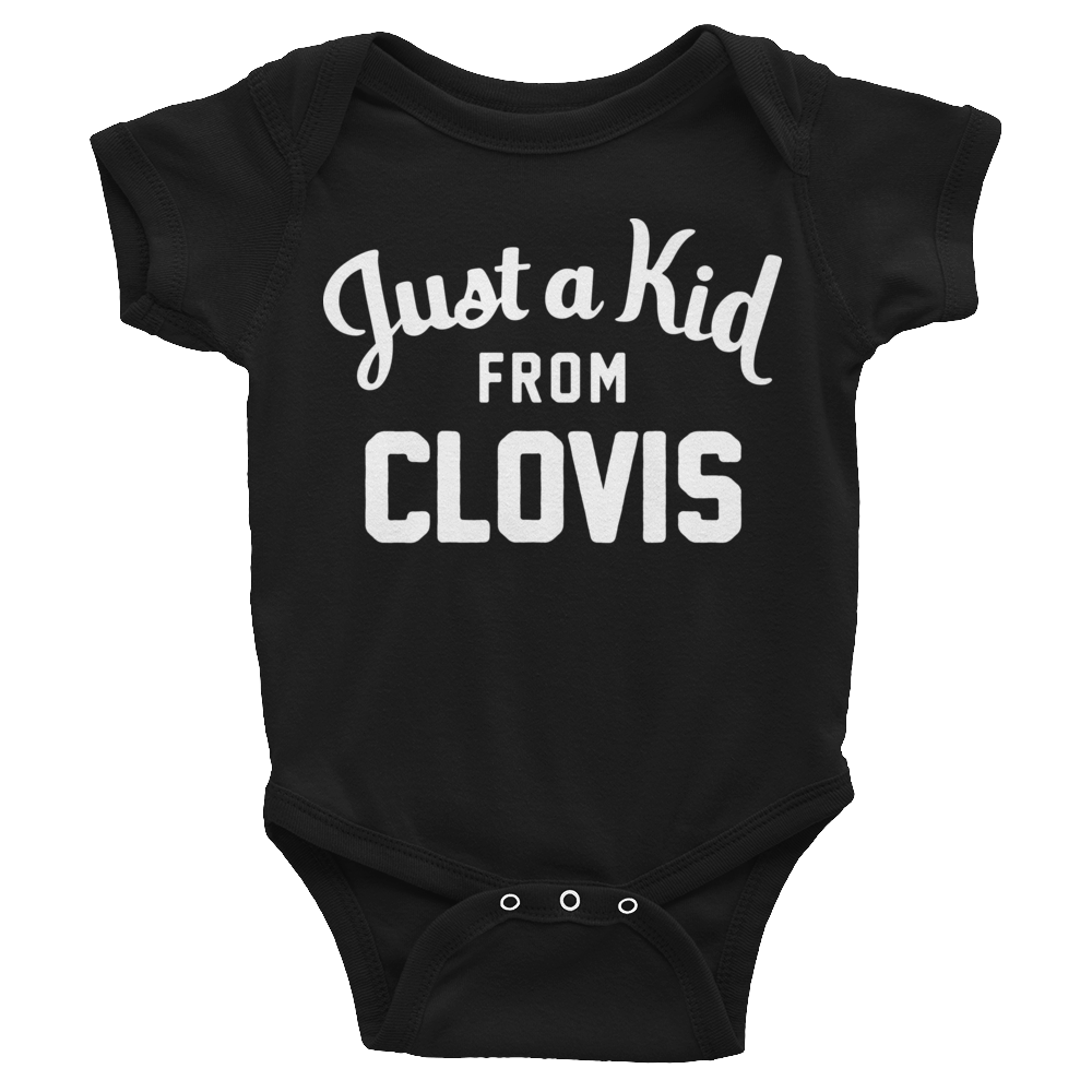 Clovis Onesie | Just a Kid from Clovis
