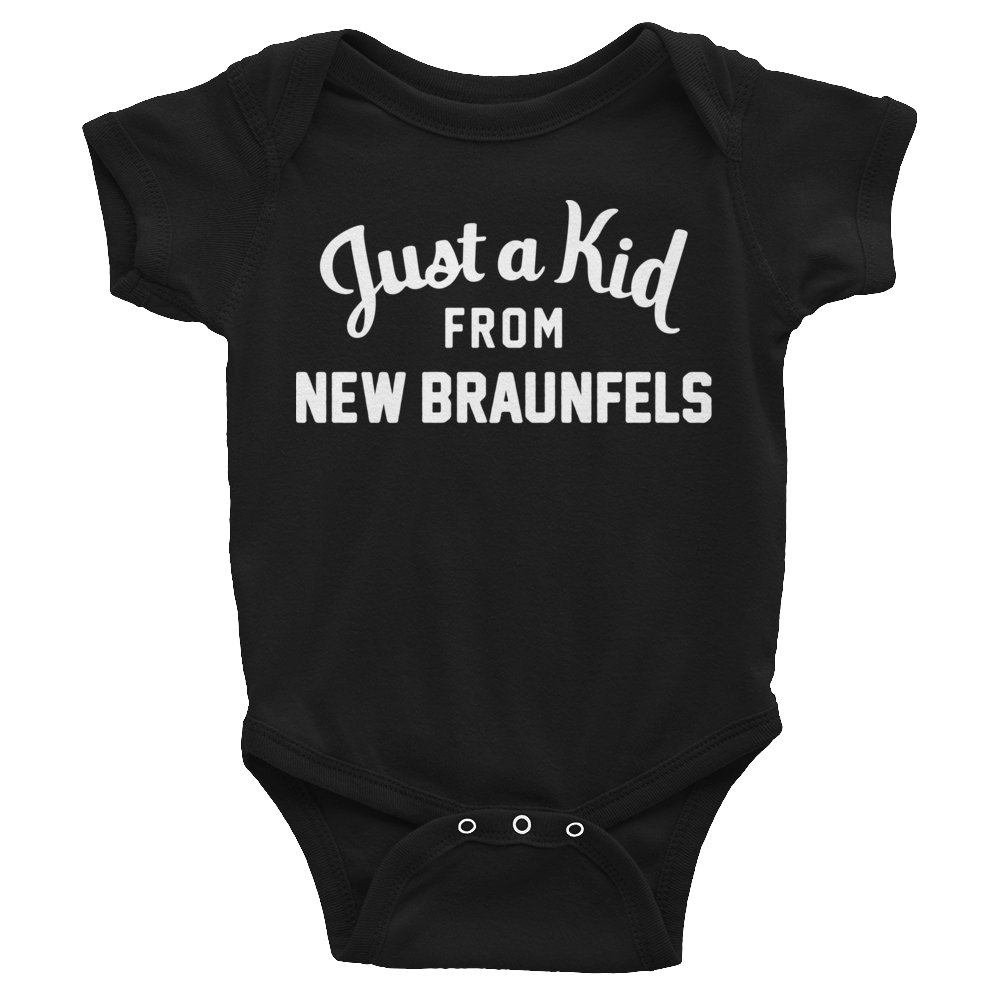 New Braunfels Onesie | Just a Kid from New Braunfels